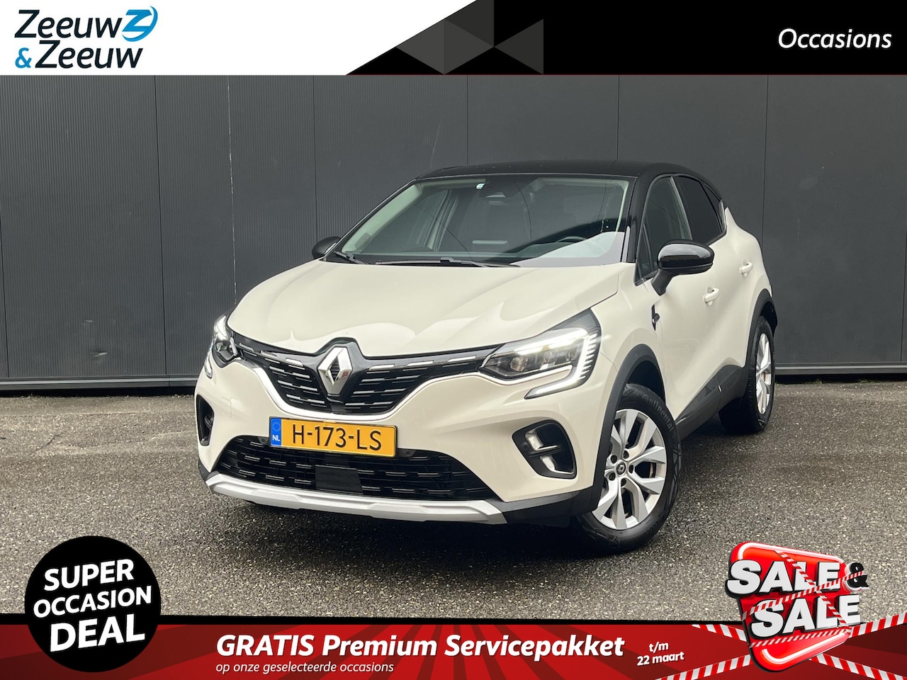 Renault Captur - 1.0 TCe 100 Intens 1e Eigenaar | Navi | Bluetooth | Camera | Two-tone lak | Bovag garantie - AutoWereld.nl