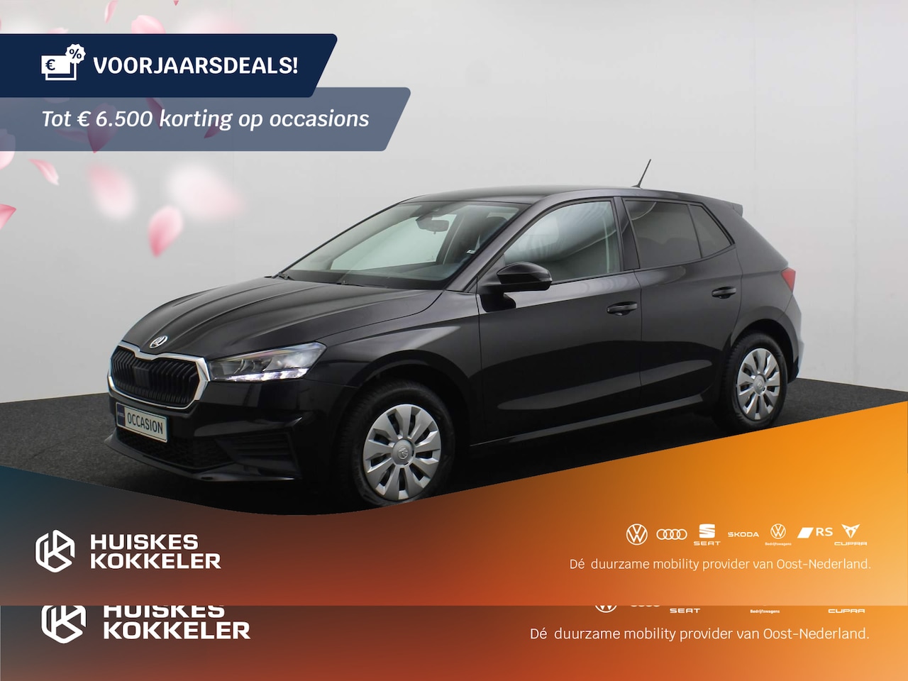 Skoda Fabia - Ambition 1.0 TSI 95pk Cruise control, Airco, Parkeersensor achter, Radio, DAB, Bluetooth, - AutoWereld.nl