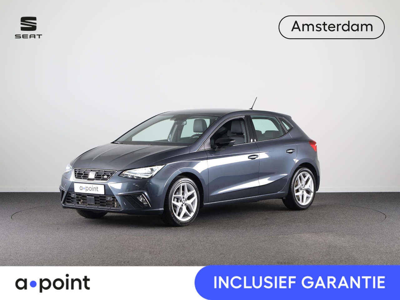 Seat Ibiza - 1.0 EcoTSI FR Business Intense 110 pk Automaat (DSG) | Navigatie | Parkeersensoren | Achte - AutoWereld.nl