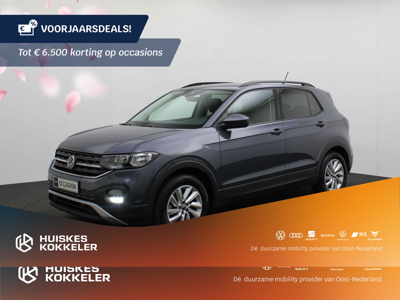 Volkswagen T-Cross - Life 1.0 TSI 110pk DSG Automaat Adaptive cruise control, Achteruitrijcamera, Stoelverwarmi - AutoWereld.nl