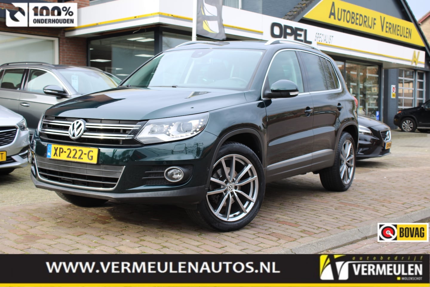 Volkswagen Tiguan - 2.0 TSI 180pk 4Motion DSG Sport & Style + 19''/ Navi/ Clima/ Camera/ Xenon/ Trekhaak/ Park - AutoWereld.nl