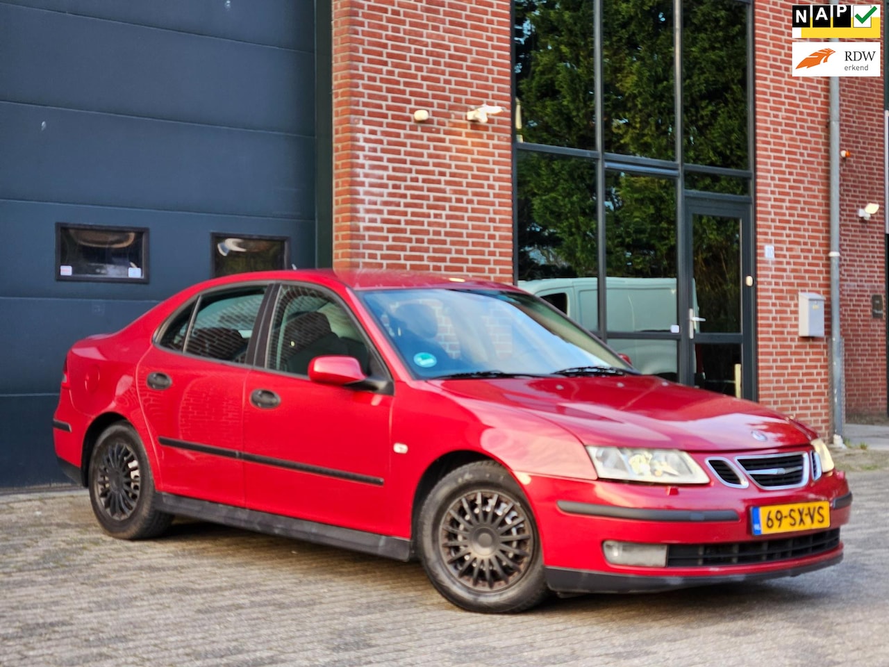 Saab 9-3 Sport Sedan - 1.9 TID Arc Airco|Leder|Xenon|Stoelverw|Navi|Nap|Boekjes - AutoWereld.nl