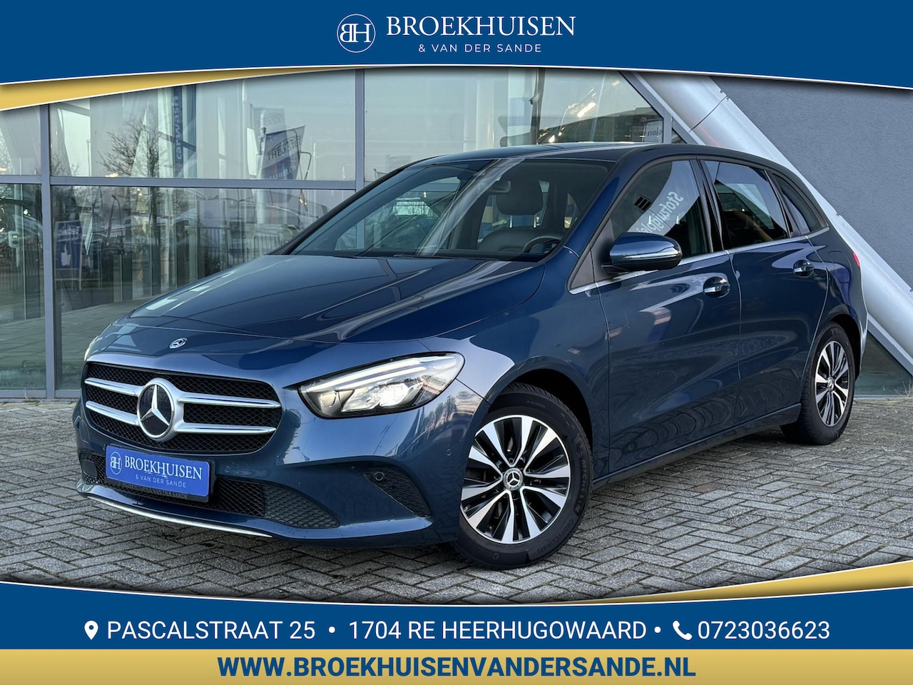 Mercedes-Benz B-klasse - 180d Business Solution Automaat / Camera / Stoelverwarming - AutoWereld.nl