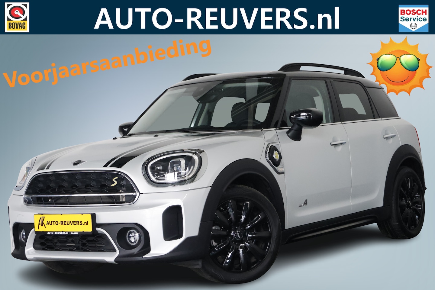 MINI Countryman - Mini 2.0 Cooper S E ALL4 Classic / Navi / CarPlay / LED / DAB - AutoWereld.nl