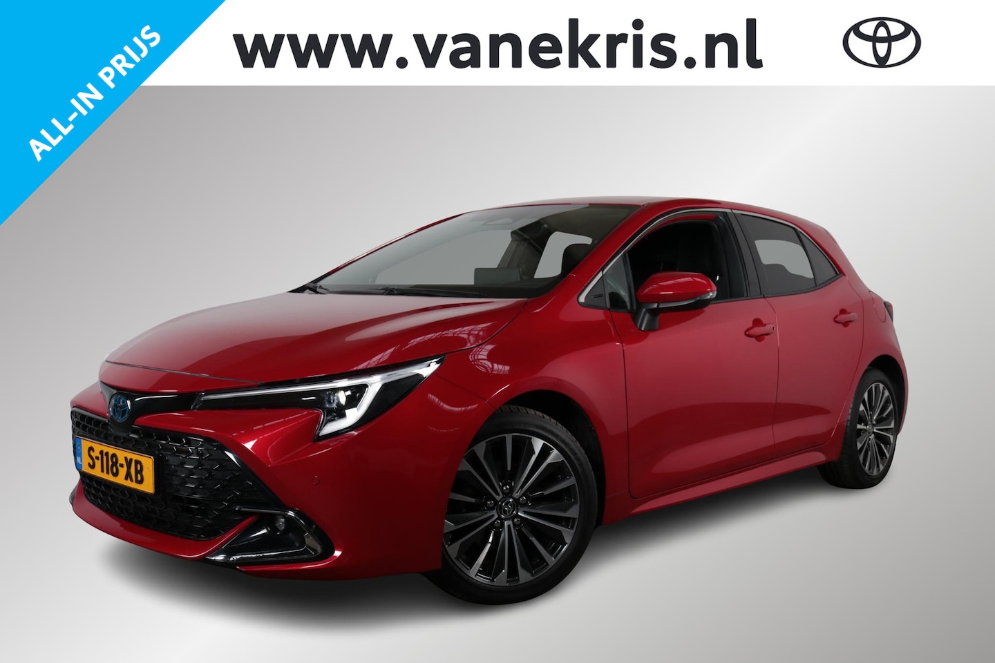 Toyota Corolla - 1.8 Hybrid First Edition 1.8 Hybrid First Edition, Stoelverwarming, 140PK, Parkeersensoren! - AutoWereld.nl