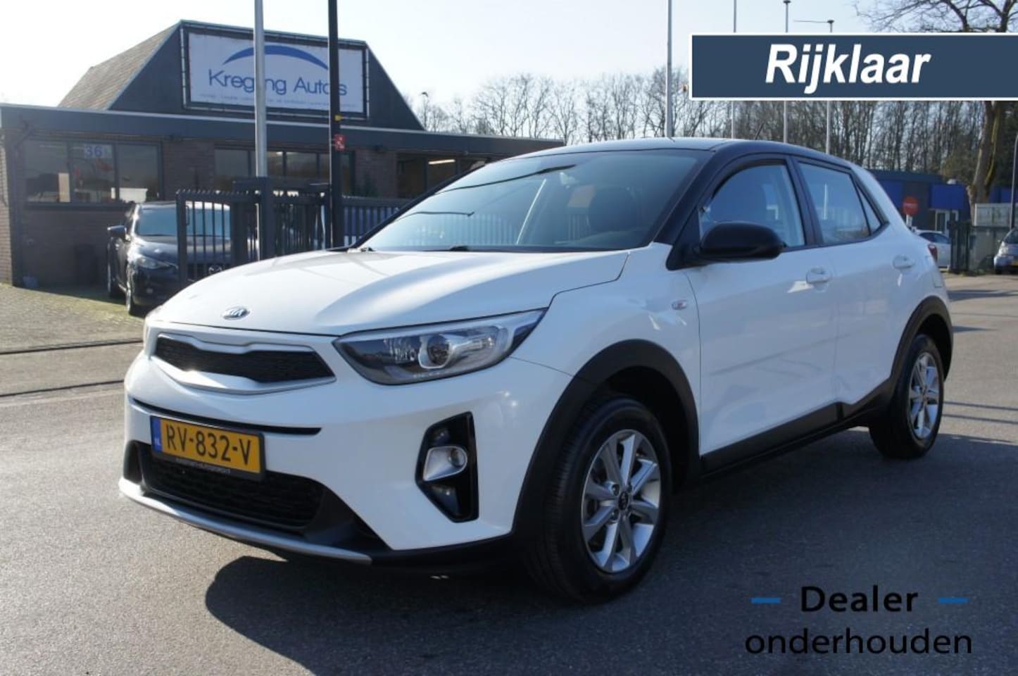 Kia Stonic - 1.2 MPI C.PL.L. NAVI/TREKH/PDC/CAMERA/TWOTONE PERFECTE STAAT - AutoWereld.nl