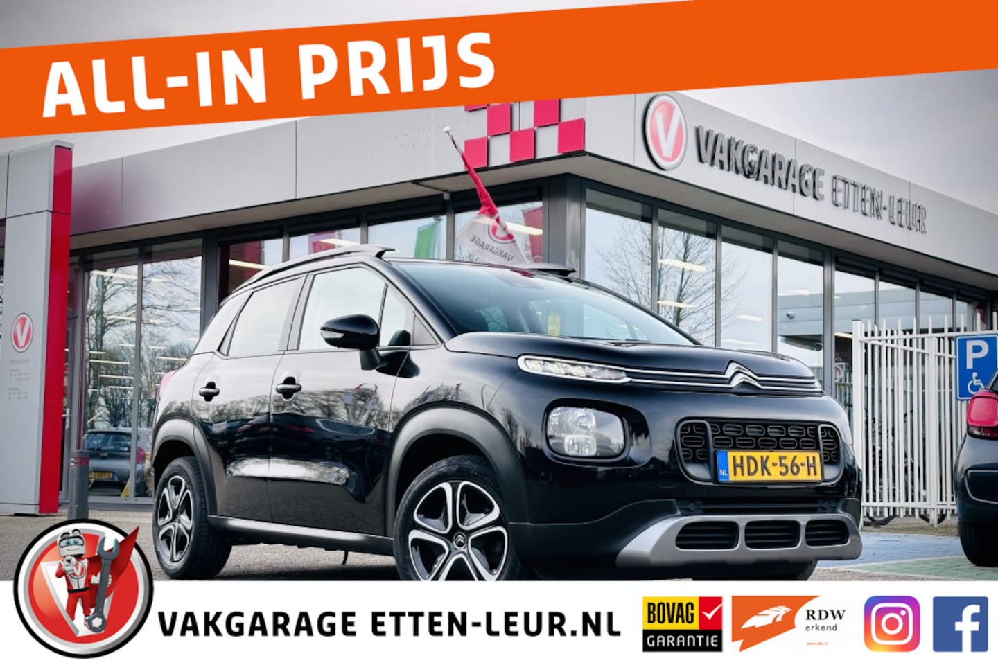 Citroën C3 Aircross - 1.2 110PK / PARKEERSENSOREN / CLIMATE CONTROL - AutoWereld.nl