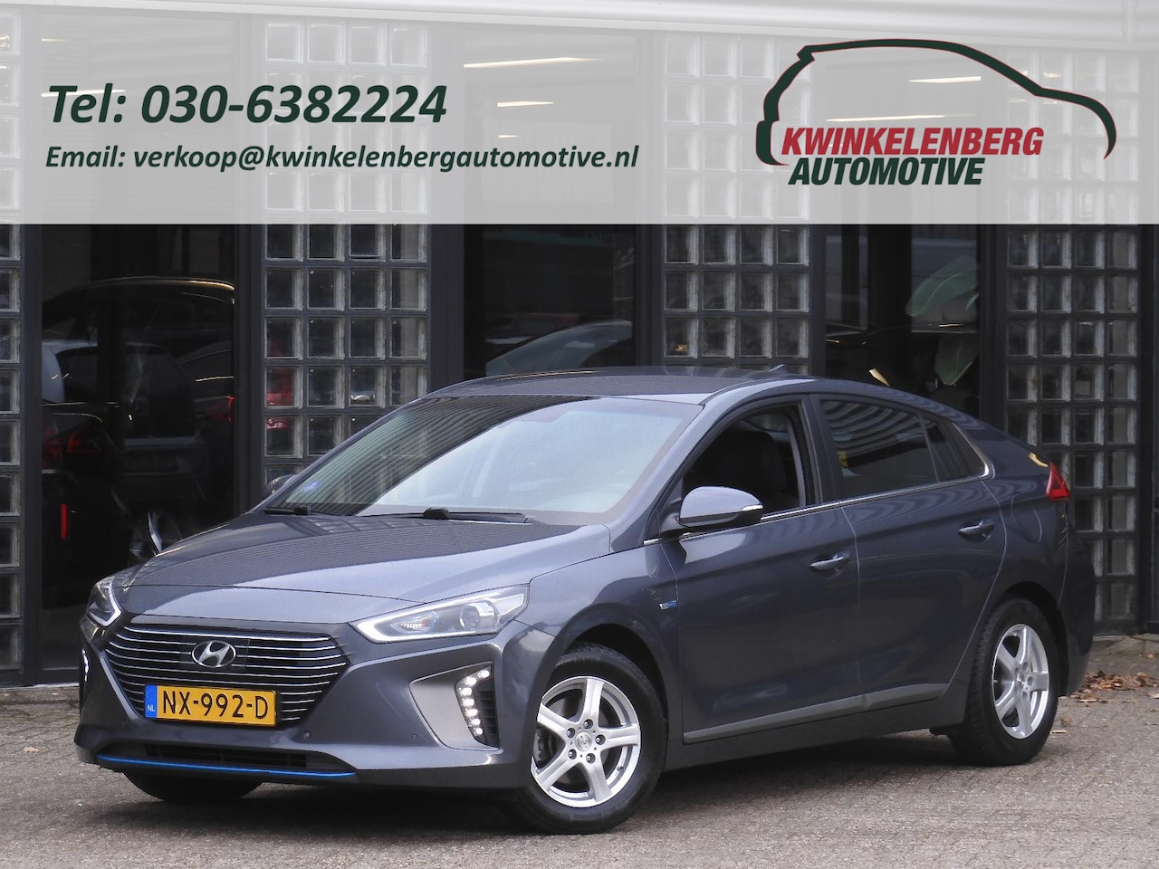 Hyundai IONIQ - HYBRID COMFORT/ LEER/ CARPLAY/ CAMERA/ KEYLESS - AutoWereld.nl