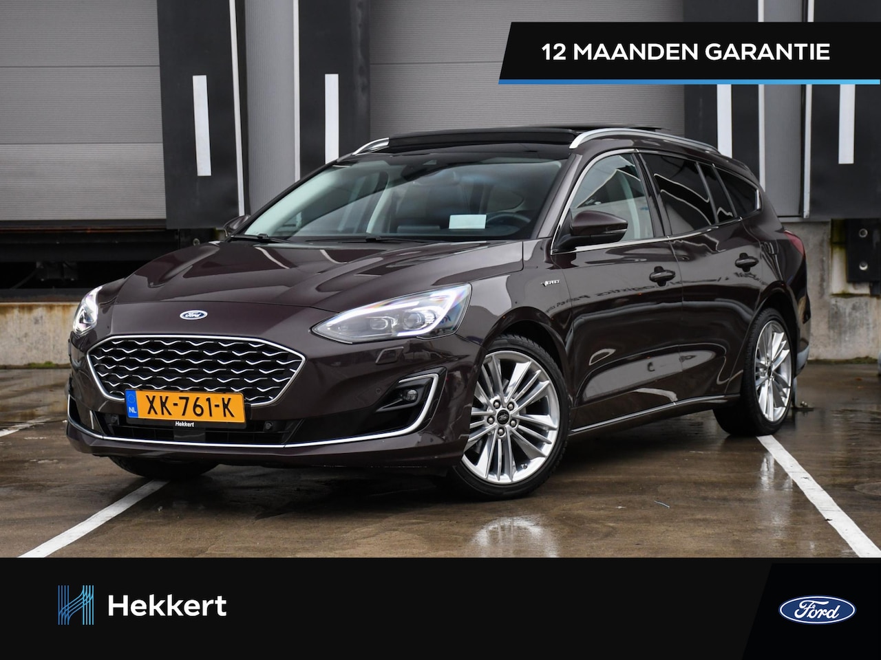 Ford Focus Wagon - Vignale 1.0 EcoBoost 125pk SCHUIF-DAK | LEDER | 18''LM | B&O | HUD | BLIS | KEYLESS | ADAP - AutoWereld.nl