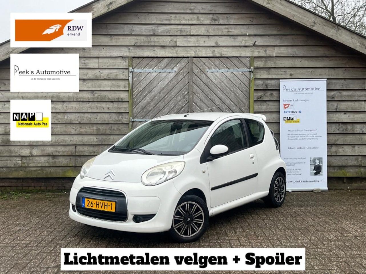 Citroën C1 - 1.0-12V Ambiance Sport / NweAPK / Radio /ElektrRamen /Leuk!! - AutoWereld.nl