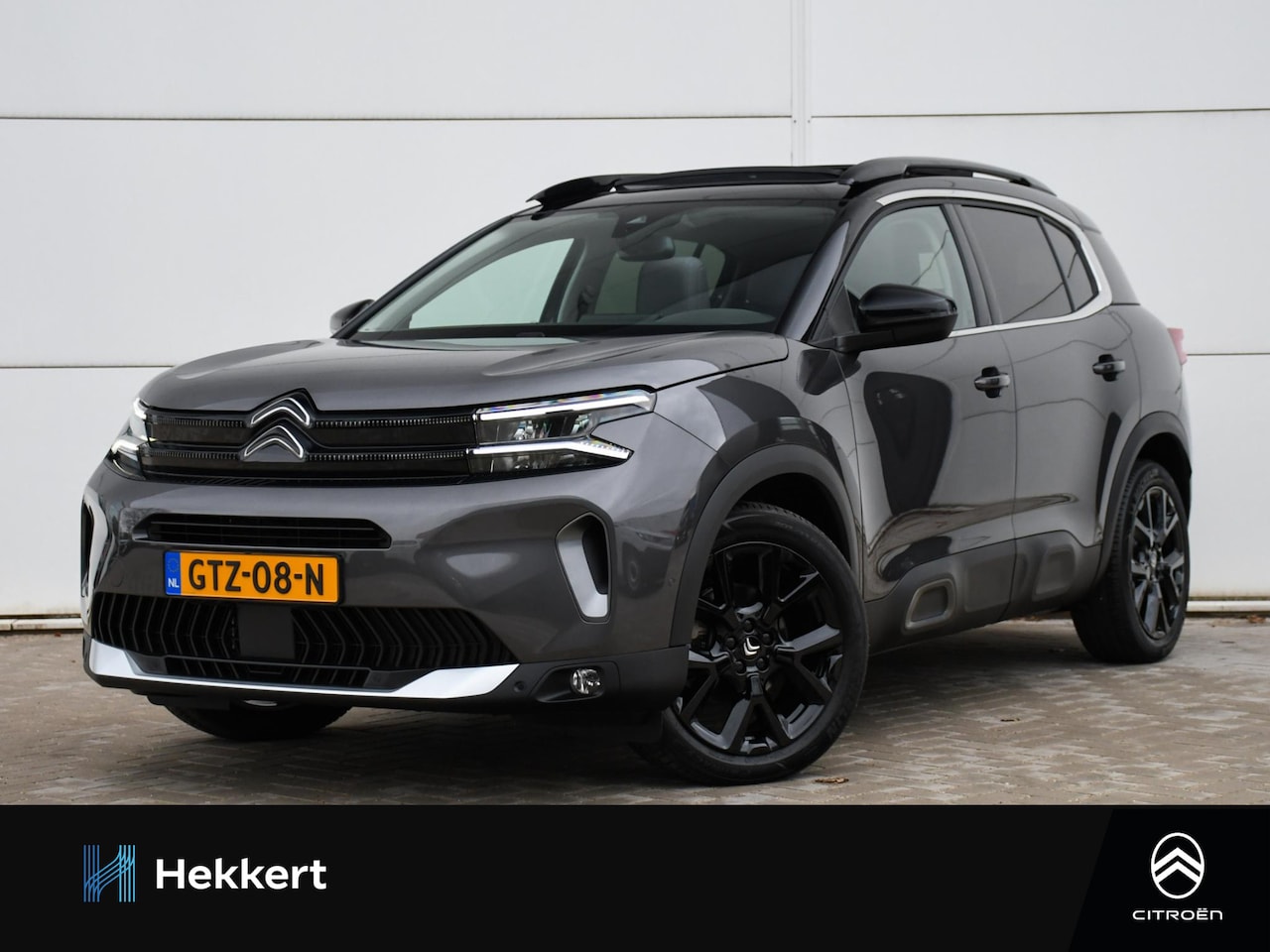 Citroën C5 Aircross - ë-Series 1.2 Hybrid 136pk Automaat SCHUIF-DAK | 19''LM | DODE HOEK | PDC + CAM. | HALF LED - AutoWereld.nl