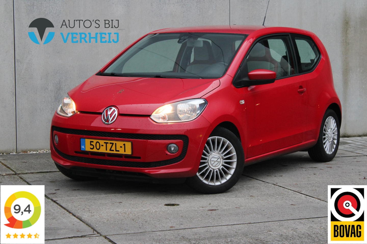 Volkswagen Up! - 1.0 high up! BlueMotion / AIRCO / LM VELGEN - AutoWereld.nl