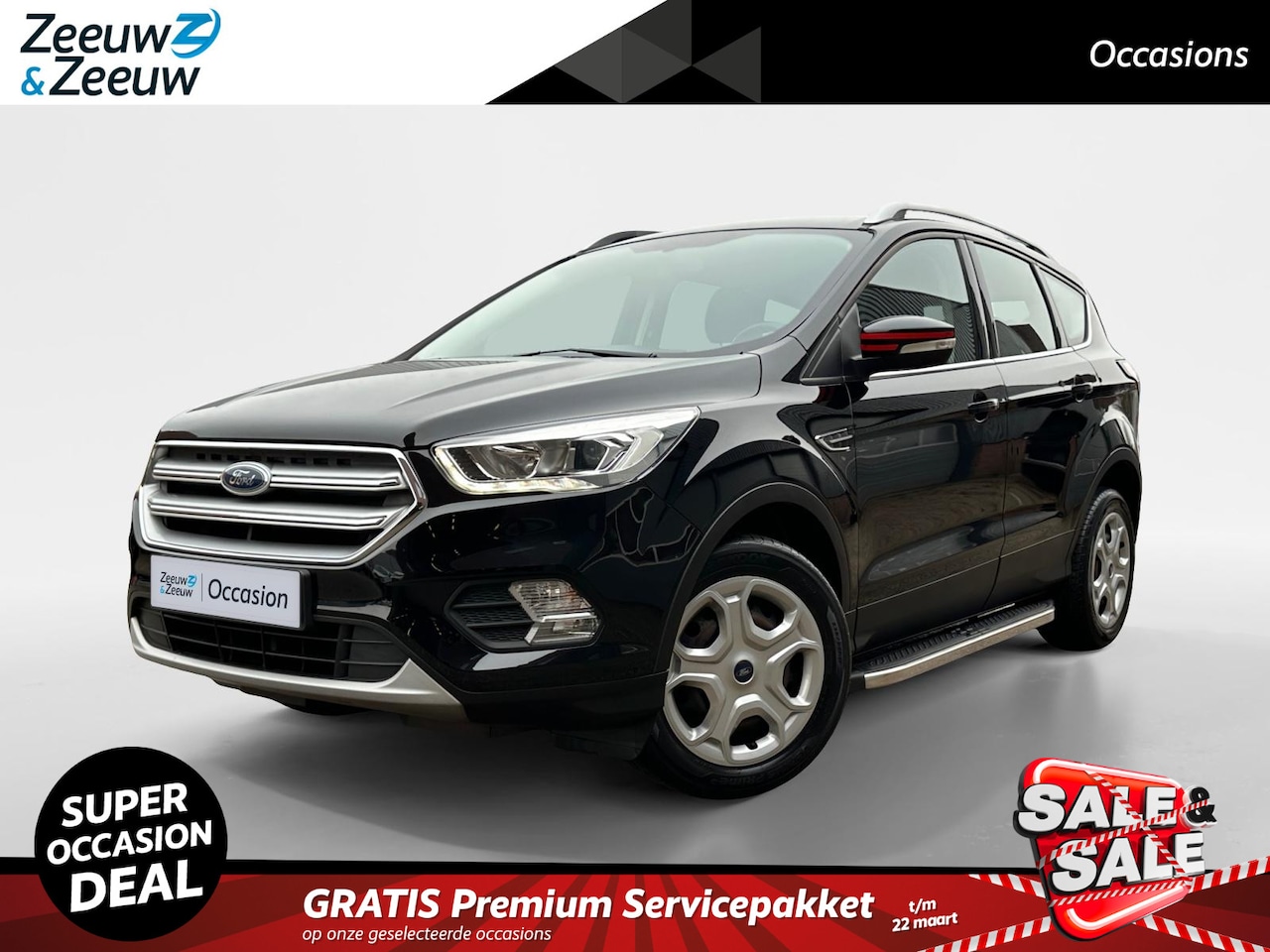 Ford Kuga - 1.5 EcoBoost Trend Ultimate |Zeer nette Auto|Trekhaak|Parkeersensoren achter| - AutoWereld.nl