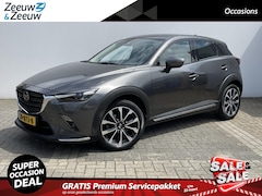 Mazda CX-3 - 2.0 SkyActiv-G 120 GT-M | AUTOMAAT | LEDER | STUUR & STOELVERWARMING | NAVI | CAMERA | ETC