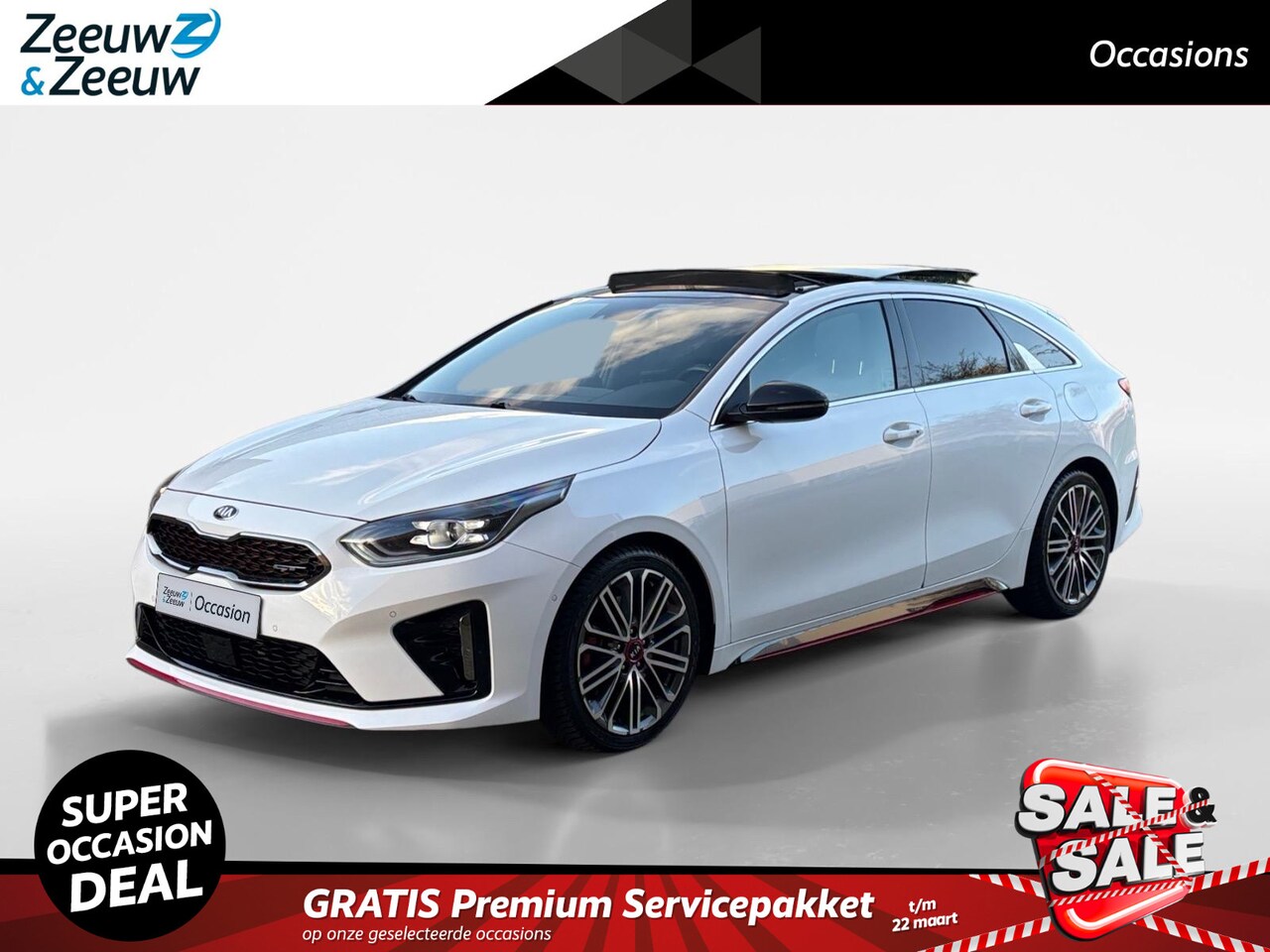 Kia Pro cee'd - 1.6T 204pk GT | Voorruit verwarming | Panorama schuifdak | Stoel en stuurverwarming | Navi - AutoWereld.nl