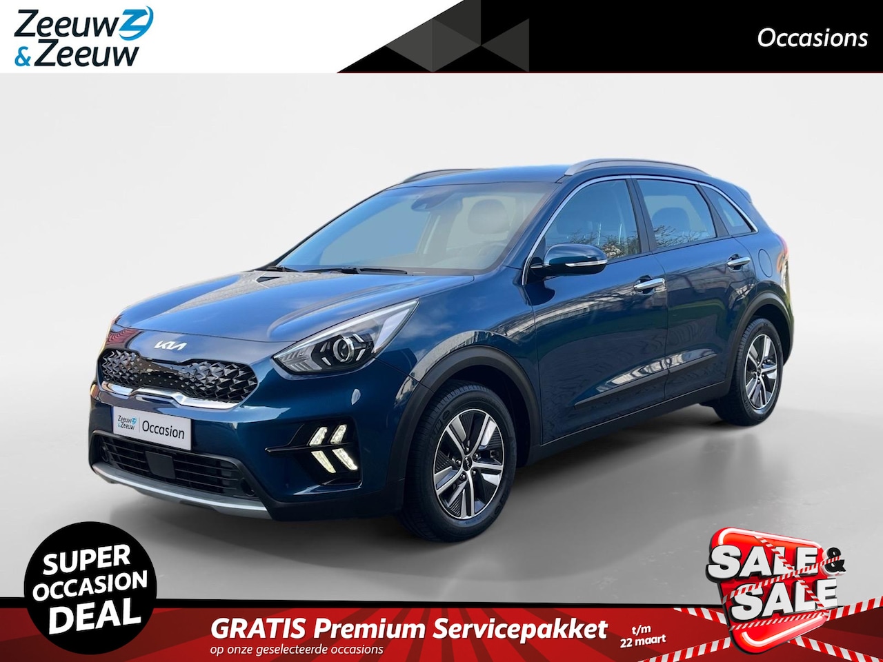 Kia Niro - 1.6 GDi Hybrid DynamicLine | Navigatie | Camera | Adaptieve cruise control | Apple Carplay - AutoWereld.nl