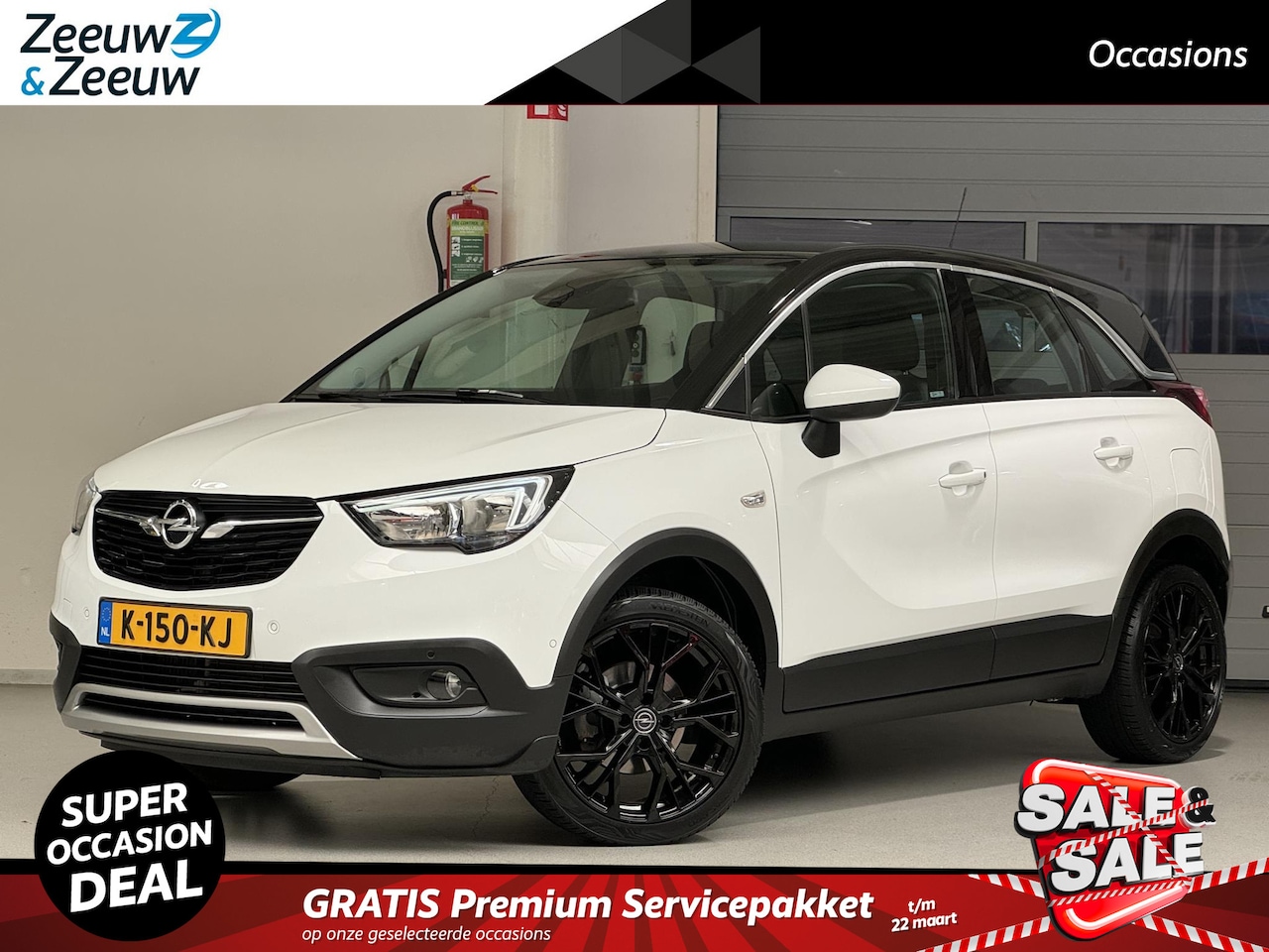 Opel Crossland X - 1.2 Turbo Innovation Automaat | 18 inch LMV | 360 graden camera | Parkeersensoren voor- en - AutoWereld.nl