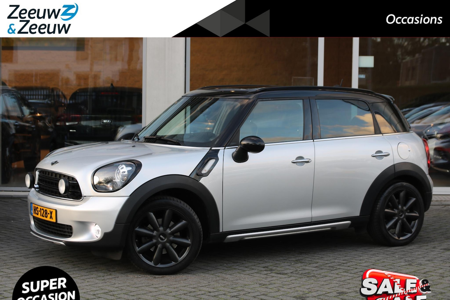 MINI Countryman - Mini 1.6 Cooper Pepper | Airco | Leder | Navi | AUTOMAAT | Privacy Glass | LM Velgen | - AutoWereld.nl