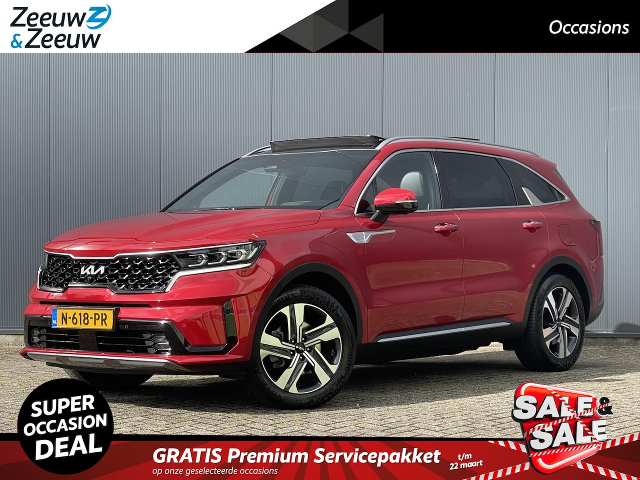 Kia Sorento - 1.6 T-GDI Hybrid 2WD ExecutiveLine 7p. Panorama-/Schuifdak | 360 Camera | Memory Seats | L - AutoWereld.nl