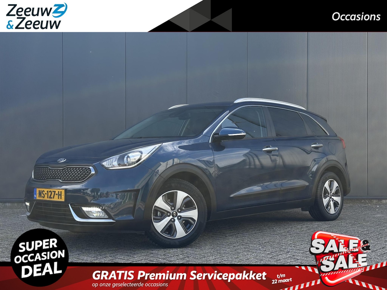 Kia Niro - 1.6 GDi Hybrid First Edition | Navi | Clima | Camera | Adaptive Cruise | Trekhaak | Dealer - AutoWereld.nl