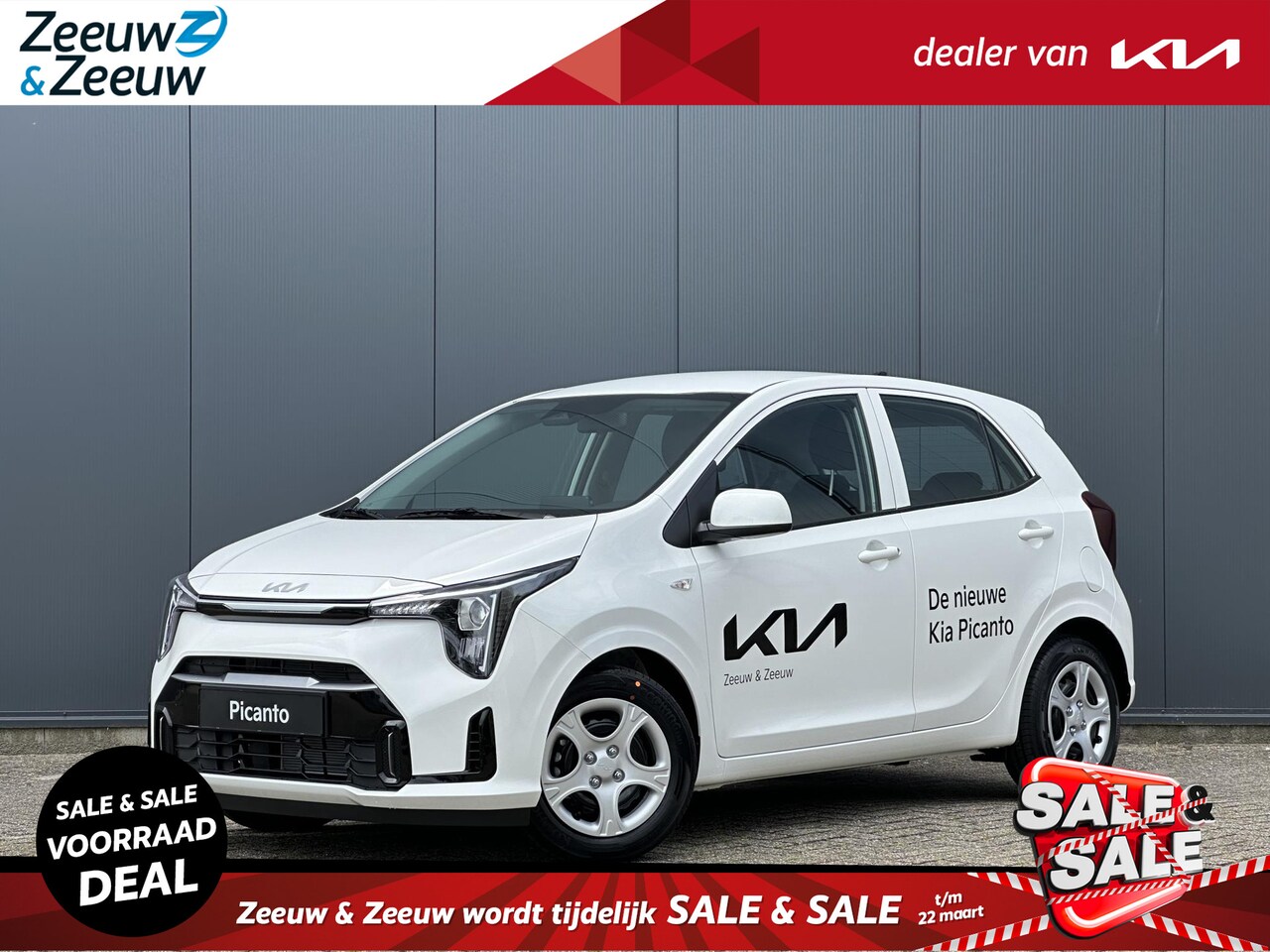 Kia Picanto - 1.0 DPI DynamicLine | * Niet op voorraad* | *€1.250,- inruilpremie* | Navi | Camera | Airc - AutoWereld.nl