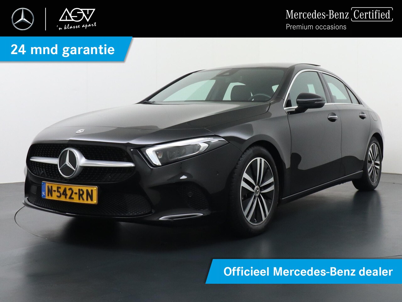 Mercedes-Benz A-klasse - 180 Luxury Business Solution | Panorama - Schuifdak | Sfeerverlichting | DAB+ Radio | Mult - AutoWereld.nl