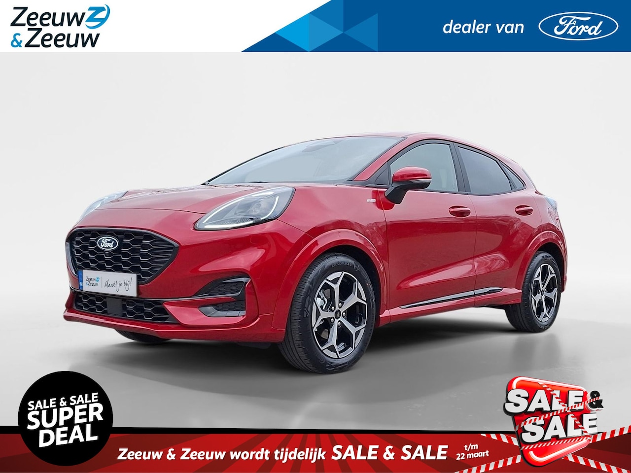 Ford Puma - 1.0 EcoBoost Hybrid ST-Line | Climate Control | Camera | Apple Carplay&Android Auto | Park - AutoWereld.nl