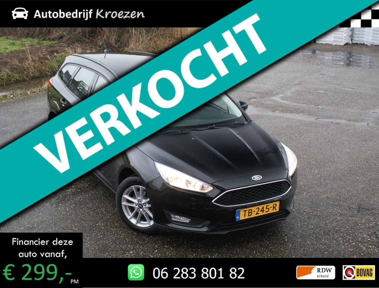 Ford Focus Wagon - 1.0 | Org NL | Navigatie | Cruise | Carplay | Dealer onderhouden | - AutoWereld.nl