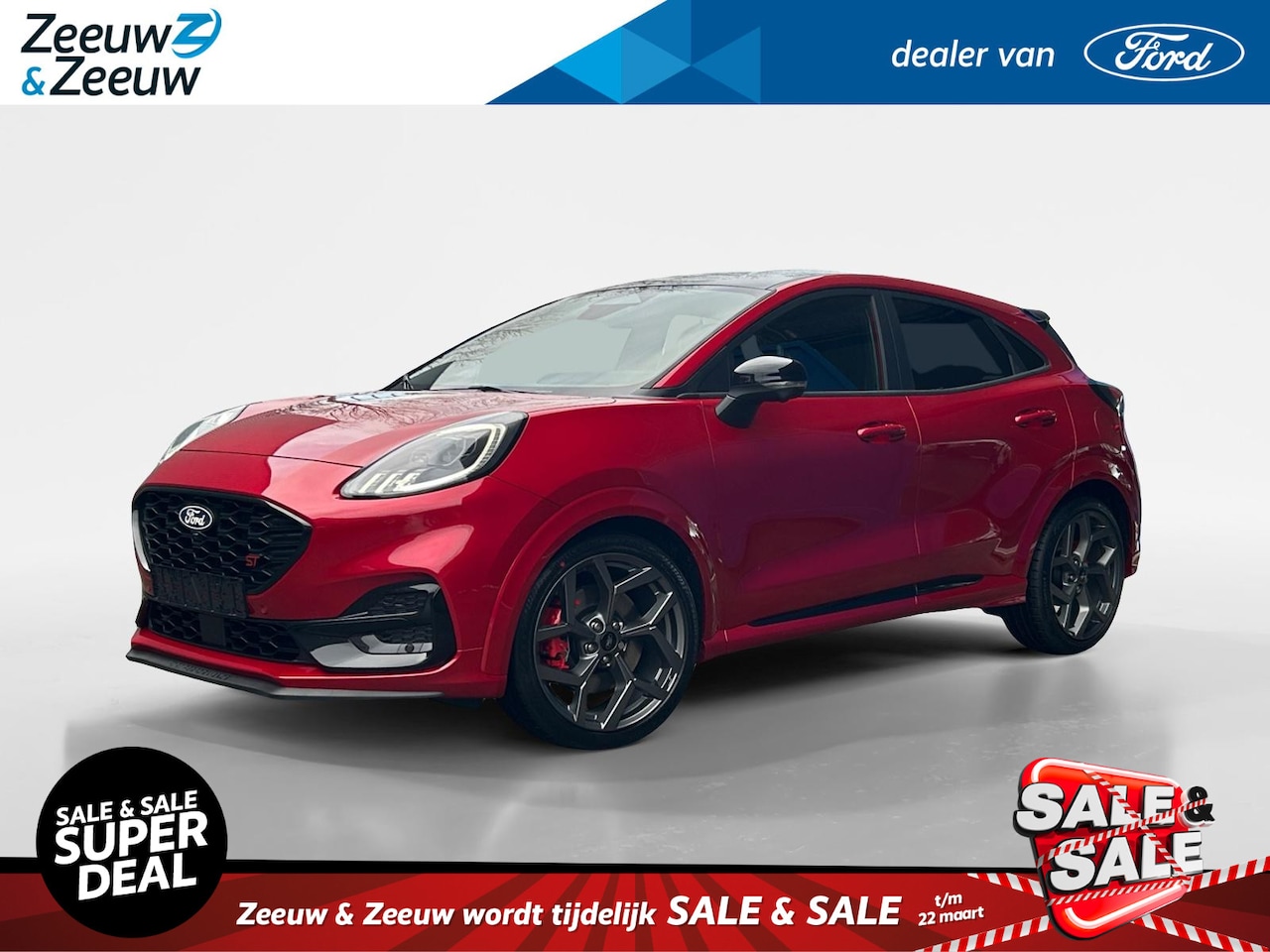 Ford Puma - 1.0 EcoBoost Hybrid ST 170 Pk | Automaat | €4.000.- korting | 0,99% rente | Nieuw te beste - AutoWereld.nl