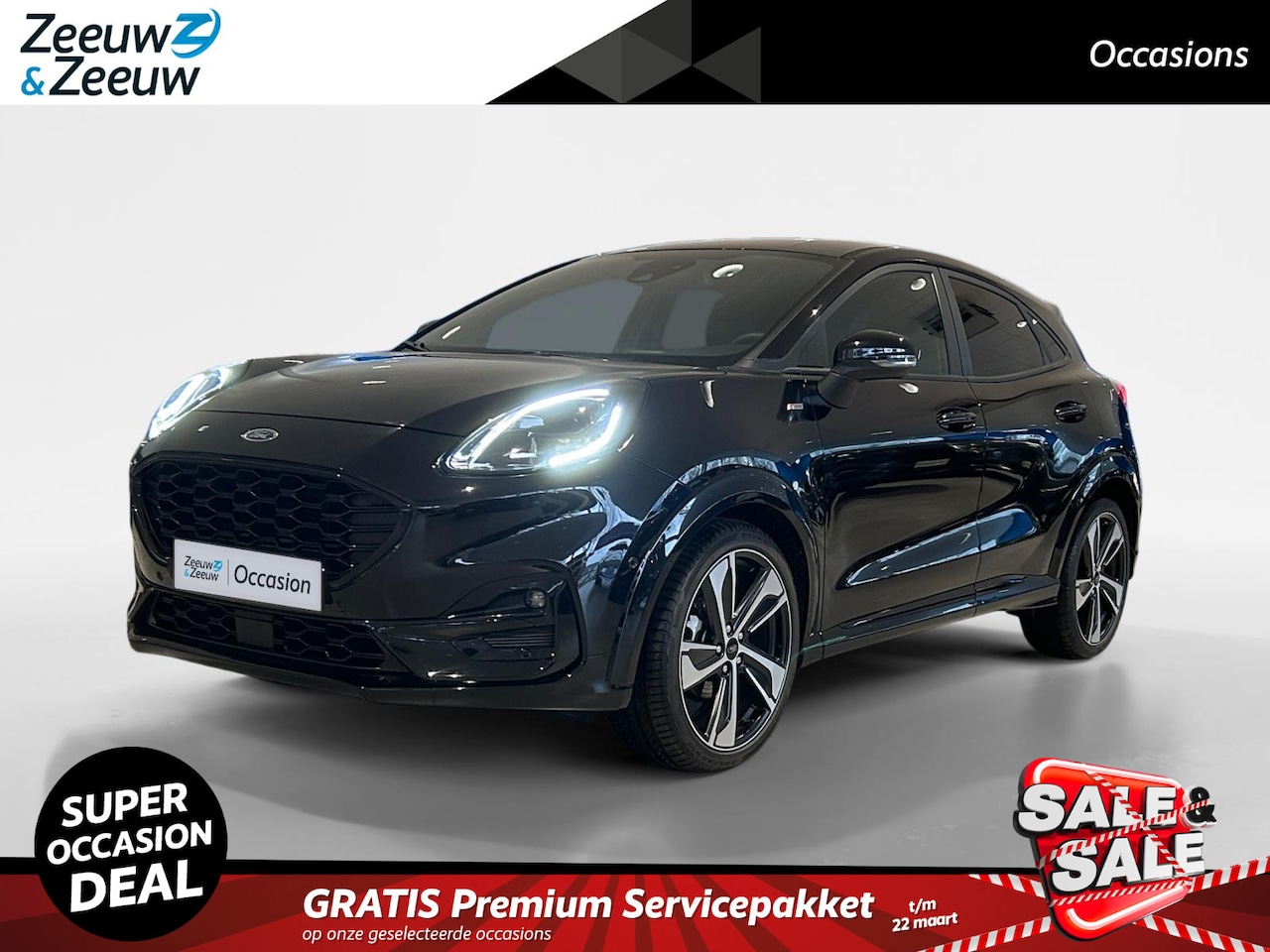 Ford Puma - 1.0 EcoBoost Hybrid ST-Line X 125pk automaat | BLISS | Adaptieve cruise control | Cruise c - AutoWereld.nl