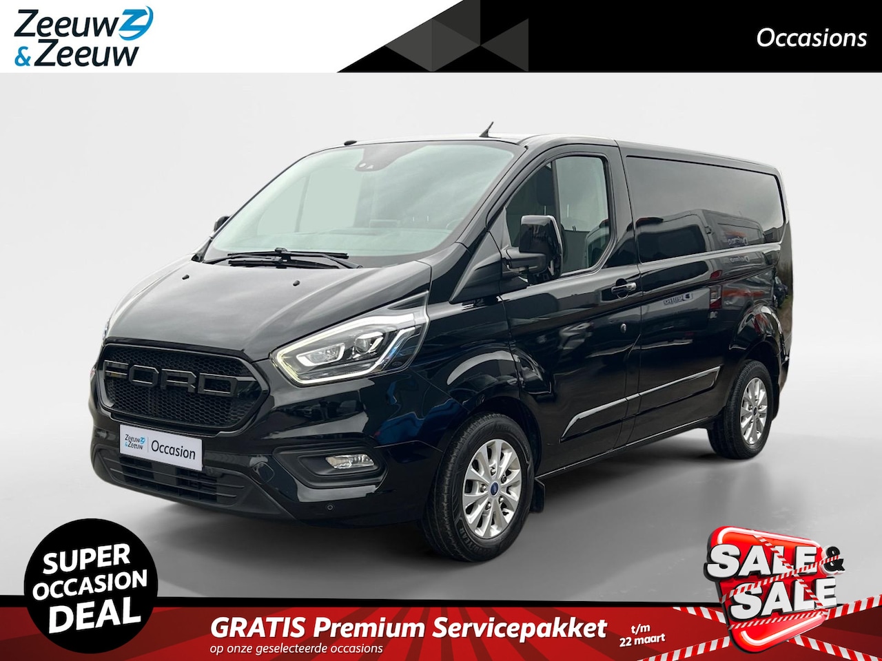 Ford Transit Custom - 280 2.0 TDCI L1H1 Limited 170pk automaat | Stoel- en voorruitverwarming | Navigatie | Lich - AutoWereld.nl