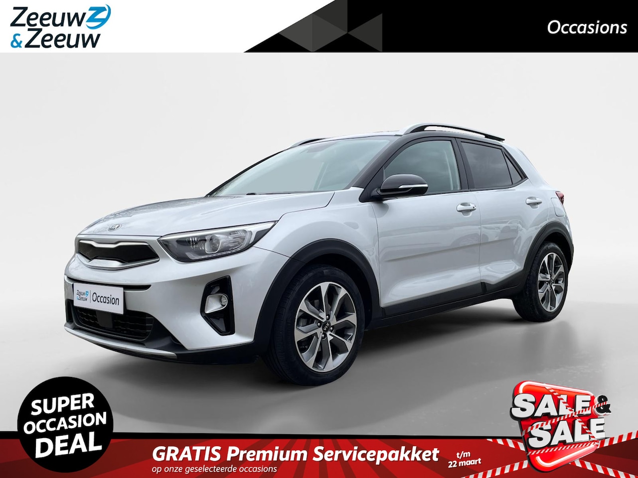 Kia Stonic - 1.0 T-GDi DynamicPlusLine | Dealer onderhouden! | Automaat | Navi | Clima - AutoWereld.nl