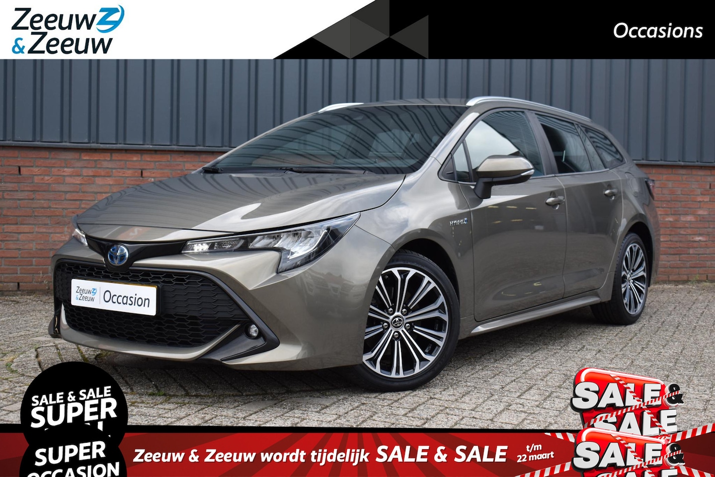 Toyota Corolla Touring Sports - 2.0 Hybrid Dynamic |Zeer compleet|Navigatie|Achteruitrijcamera|Dealer onderhouden|NL Auto| - AutoWereld.nl