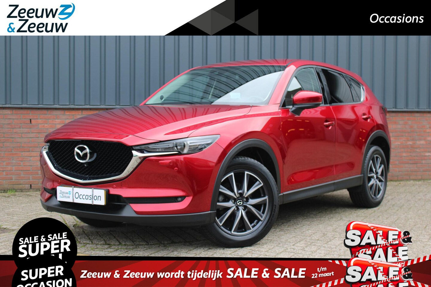 Mazda CX-5 - 2.0 SkyActiv-G 165 Skylease Luxury |Zeer nette auto|Full option|Leder beklede stoelen met - AutoWereld.nl