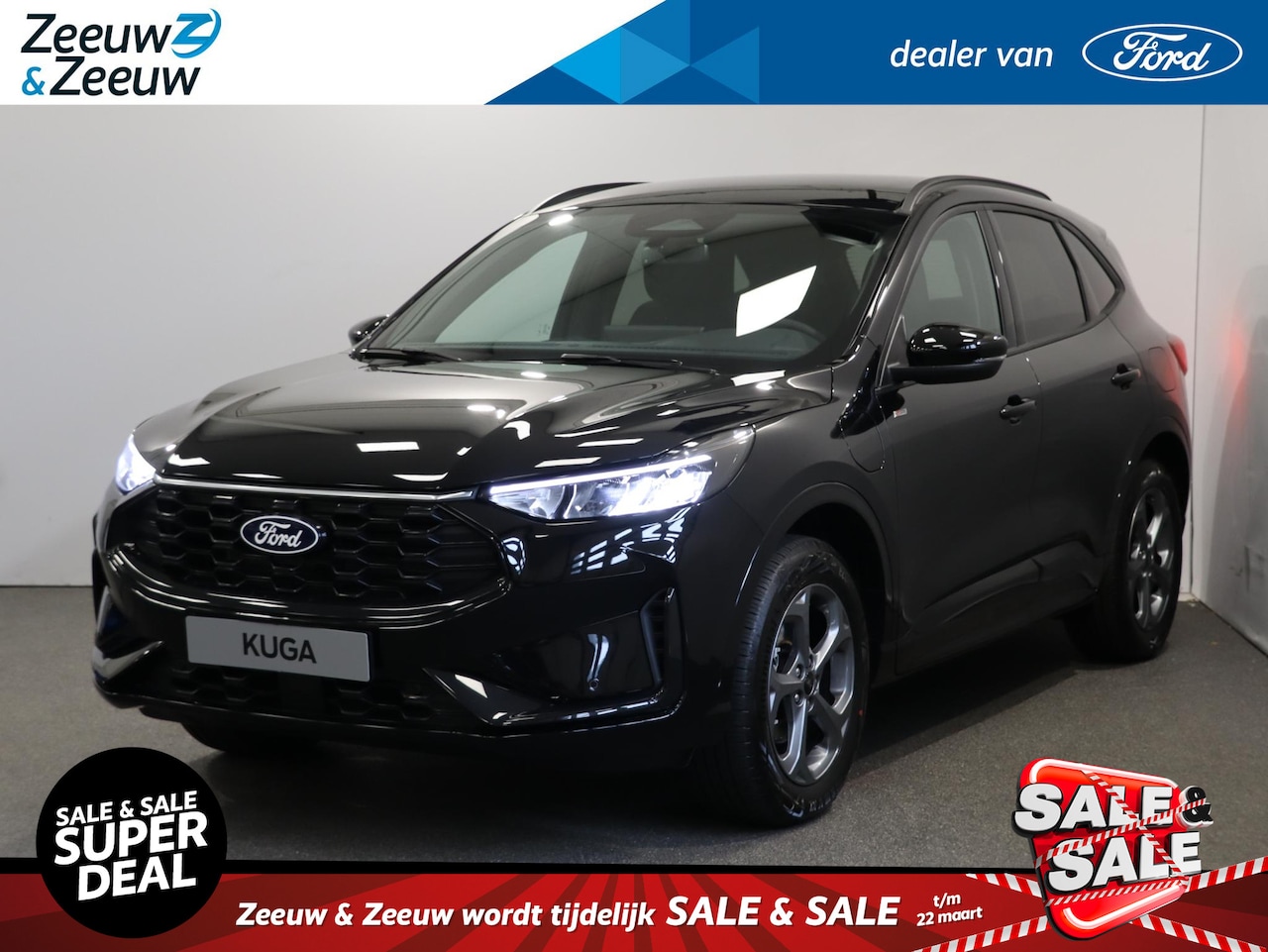 Ford Kuga - 2.5 PHEV ST-Line | NIEUW | TE BESTELLEN | 4000,- KORTING | 2100 KG Trekgewicht | Wegklapba - AutoWereld.nl