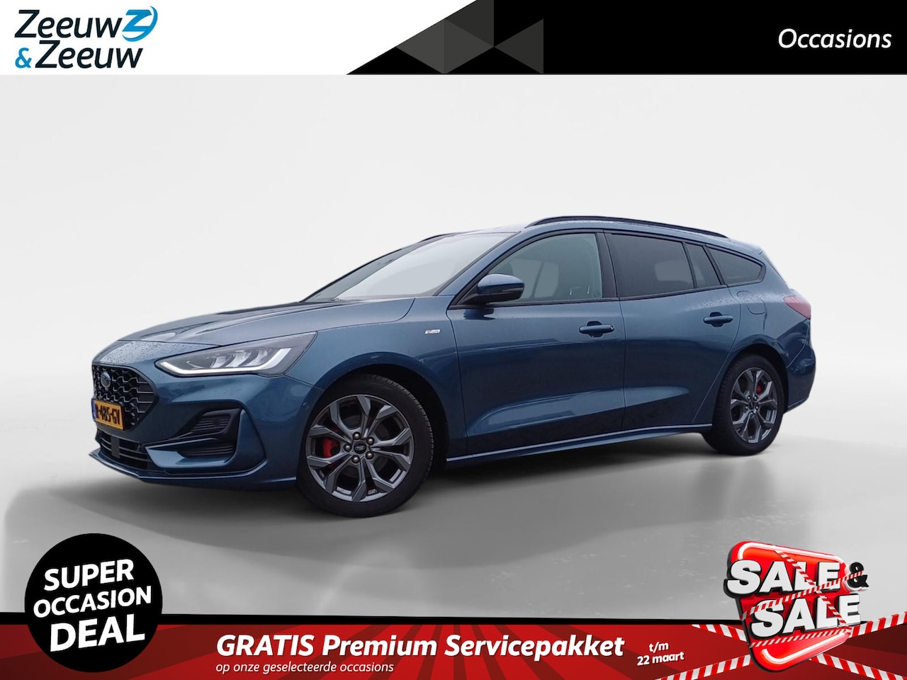 Ford Focus Wagon - 1.0 EcoBoost Hybrid ST Line Style | Achteruitrijcamera | Design Pack | Winter Pack | Priva - AutoWereld.nl