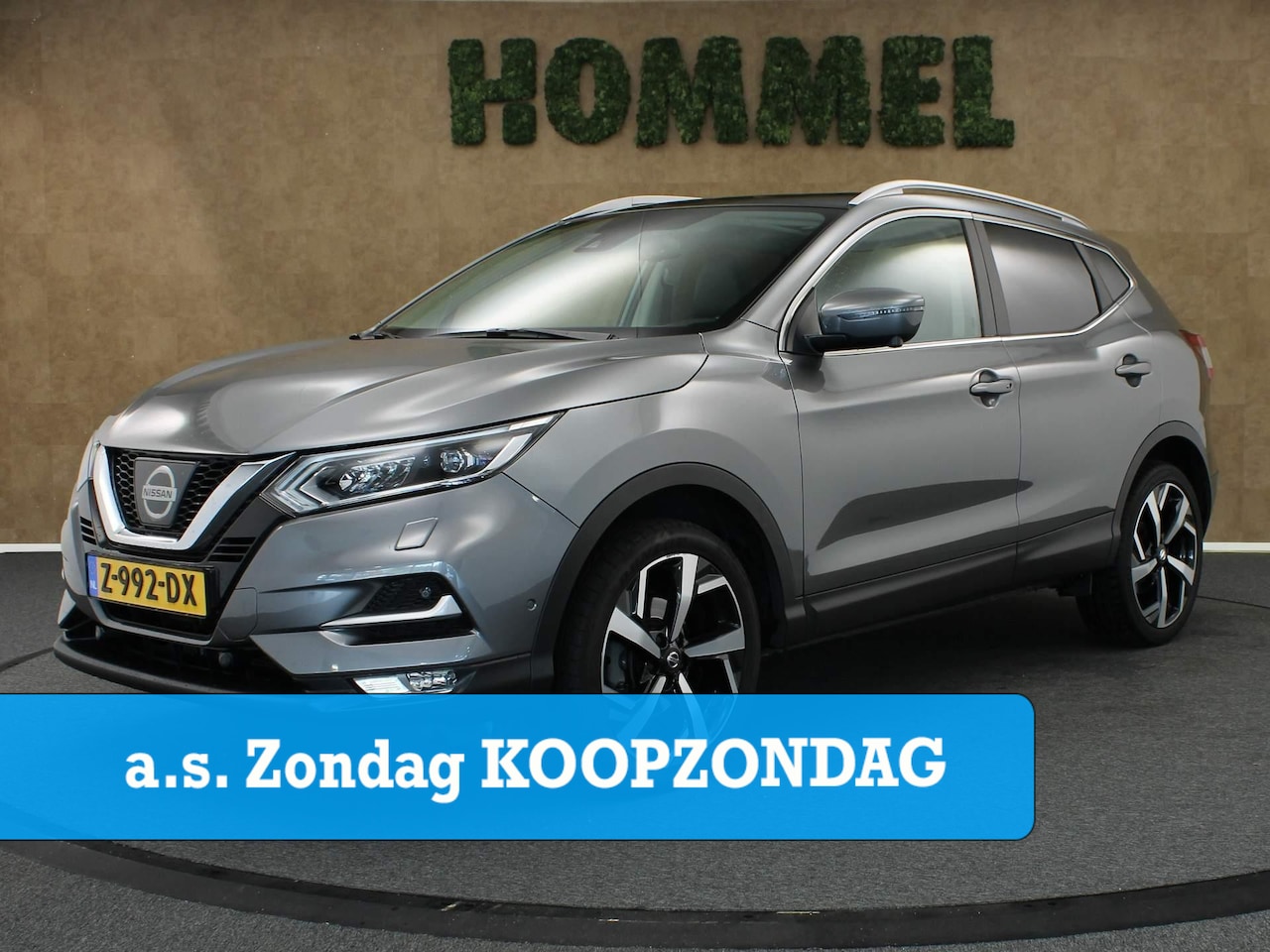 Nissan Qashqai - 1.2 Tekna - GOED ONDERHOUDEN! - AFNEEMBARE TREKHAAK - 1200KG TREKGEWICHT - PANORAMADAK - S - AutoWereld.nl