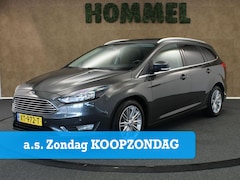 Ford Focus - 1.5 Ecoboost Titanium - AFNEEMBARE TREKHAAK (1.500KG GEREMD) - NAVIGATIE - PARKEERSENSOREN