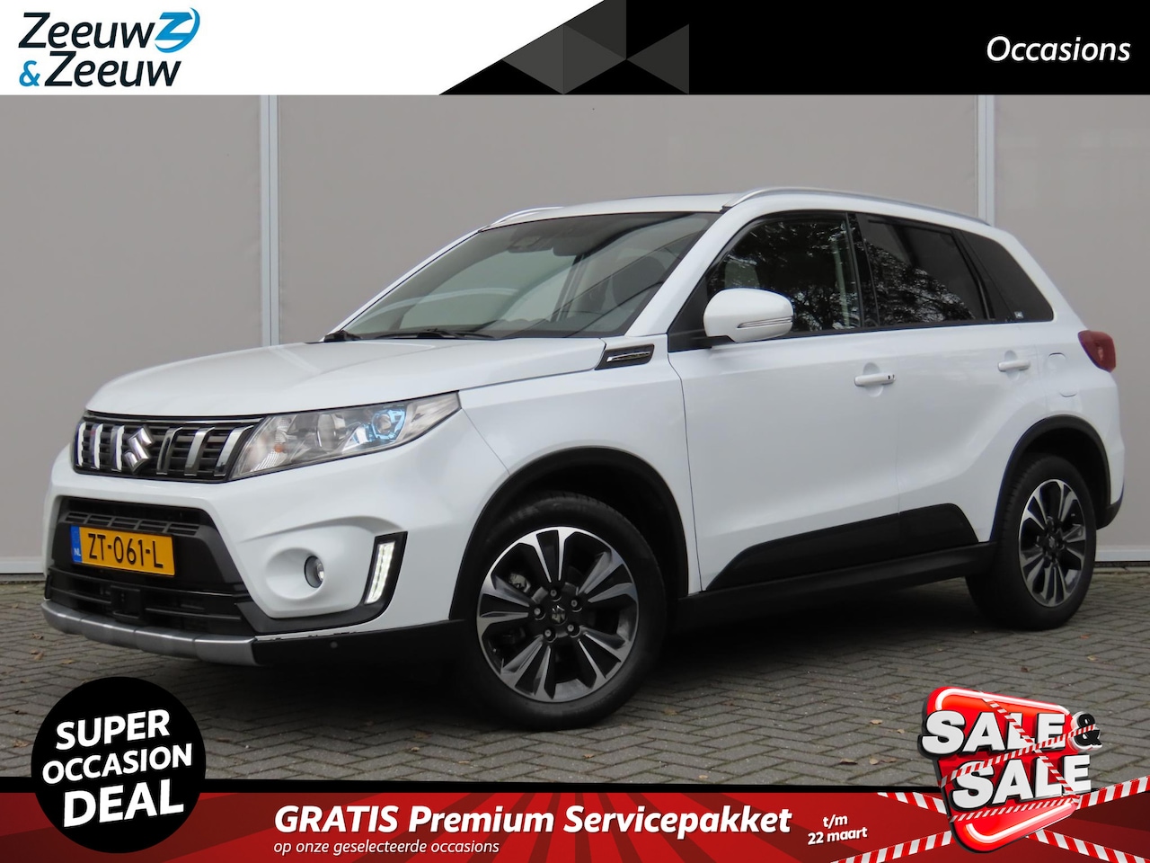 Suzuki Vitara - 1.4 Boosterjet Stijl | Schuifkanteldak | Trekhaak | Half/Leder | Navigatie | Camera | - AutoWereld.nl