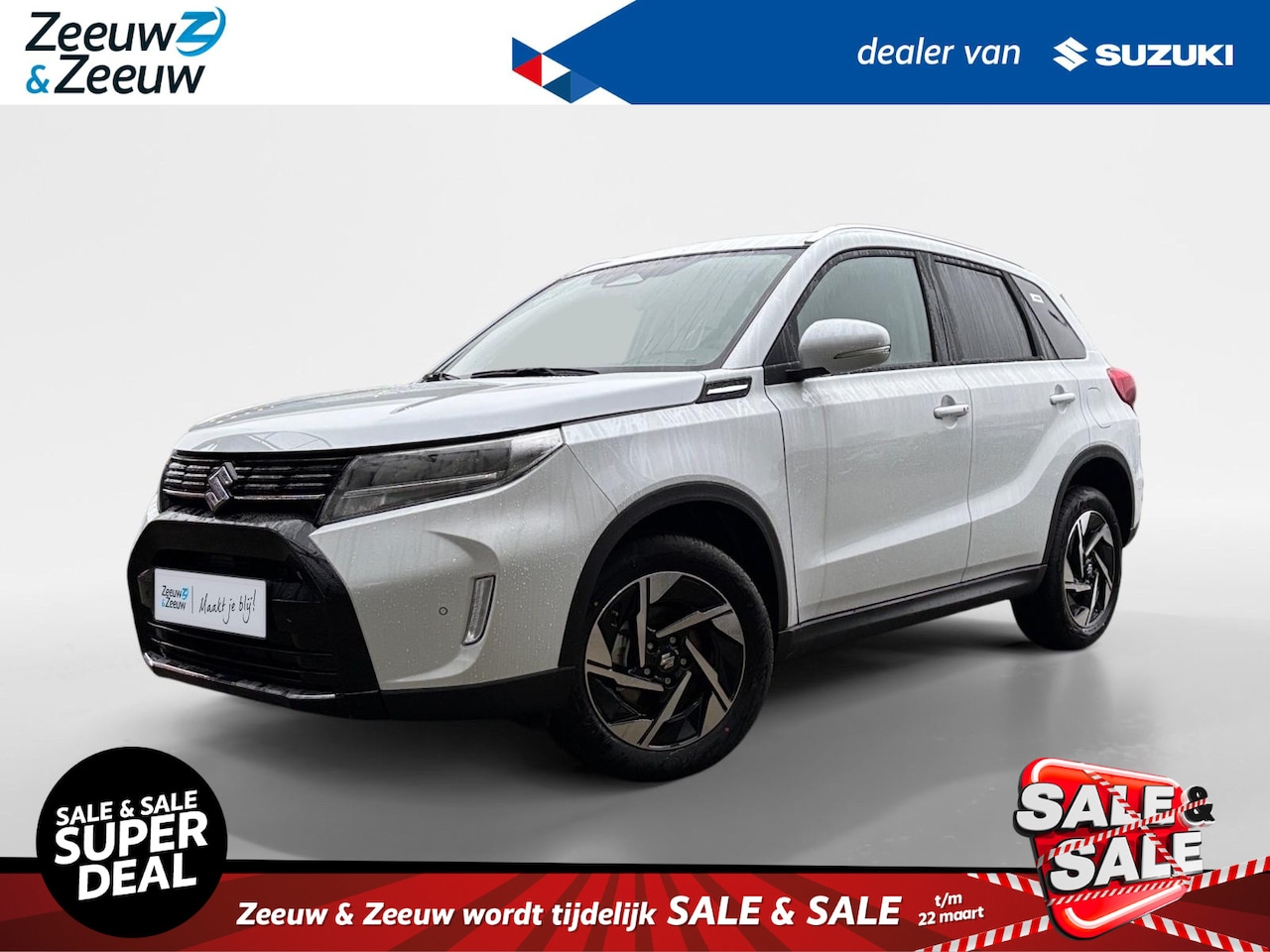 Suzuki Vitara - 1.5 Hybrid Style | Meerdere kleuren in bestelling* |  6 jaar garantie | - AutoWereld.nl