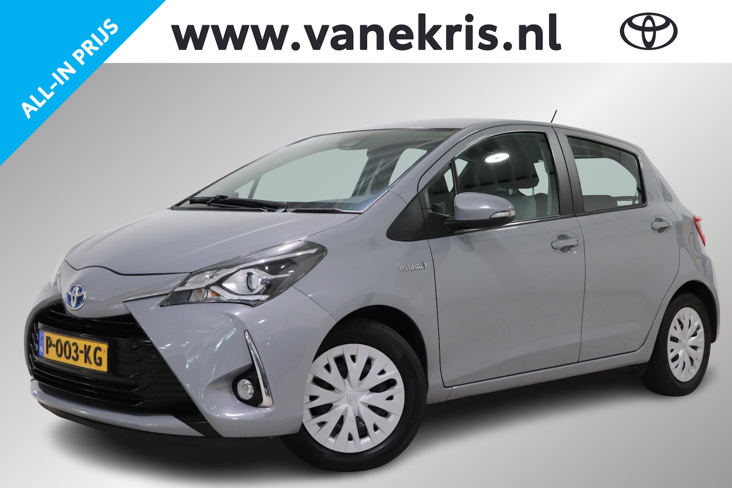 Toyota Yaris - 1.5 Hybrid Active 1.5 Hybrid Active, Cruise Control, Climate Control, Camera, Bluetooth, Parkeersensoren ach - AutoWereld.nl