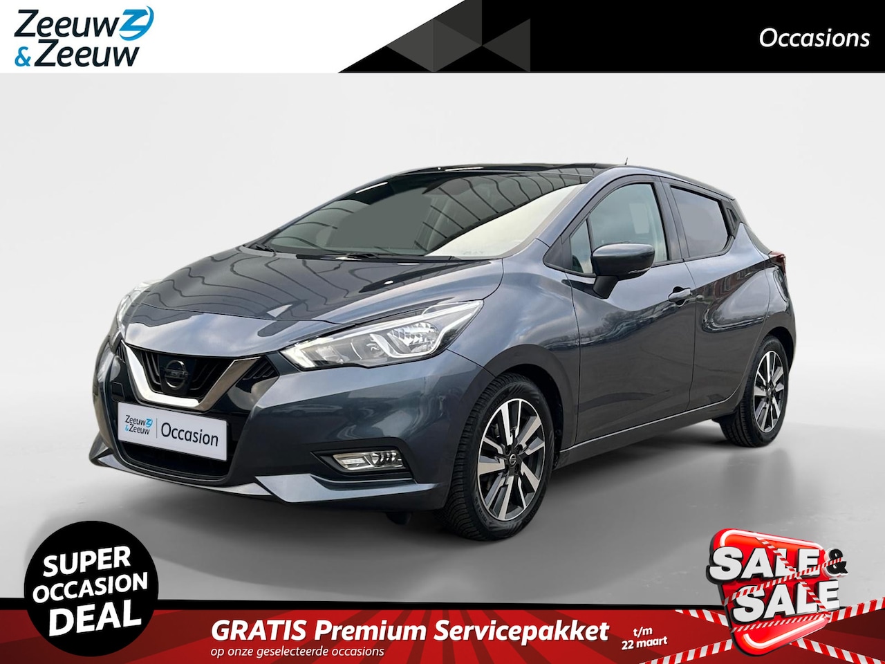 Nissan Micra - 1.0 IG-T N-Connecta 100pk | All season banden | afneembare trekhaak | Achteruit rij camera - AutoWereld.nl