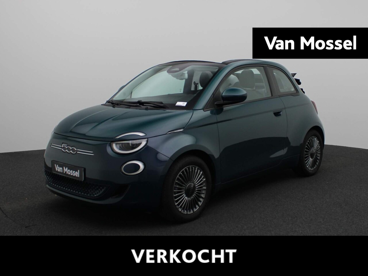 Fiat 500 C - 500e Icon 42 kWh | Navi | ECC | LMV | LED | - AutoWereld.nl