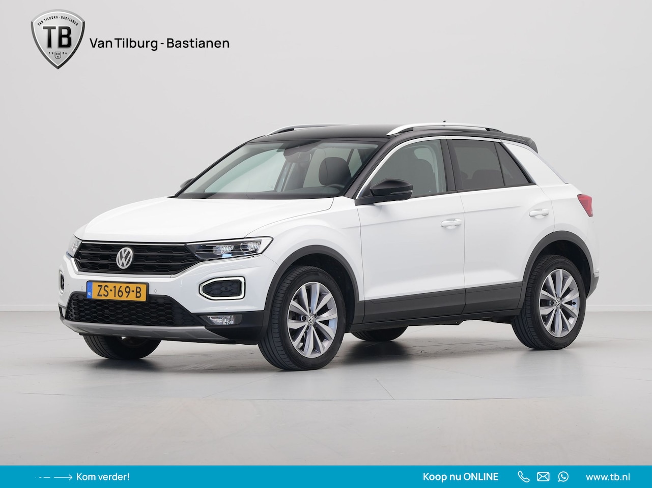 Volkswagen T-Roc - 1.0 TSI Style Navigatie Stoelverwarming Pdc Side Assist - AutoWereld.nl