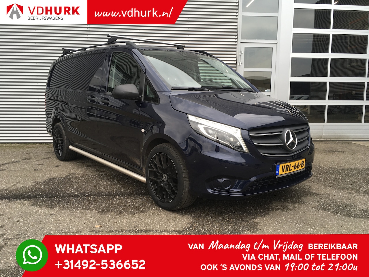 Mercedes-Benz Vito - 114 CDI Aut. L2BPM VRIJ! LED/ 19" LMV/ Carplay/ Cruise/ Camera/ 2.5t Trekverm. - AutoWereld.nl