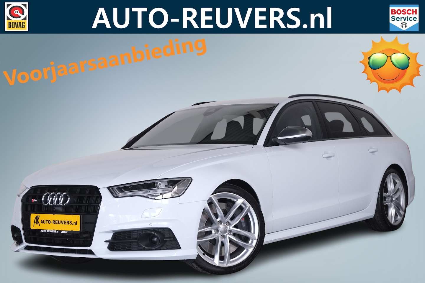 Audi S6 - Avant 4.0 TFSI Quattro 450 pK 8 cil LED / Carbon / BOSE / ACC / Head-Up / Navigatie - AutoWereld.nl