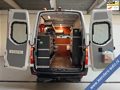 Mercedes-Benz Sprinter - AUTOMAAT SERVICEWAGEN 314 2.2 CDI 140PK L2H2 EURO6 ECC M- BUX INRICHTING TREKHAAK TREEPLAN