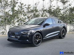 Audi e-tron Sportback - | 55 quattro S edition | 95 kWh | Satijn Zwart gewrapt