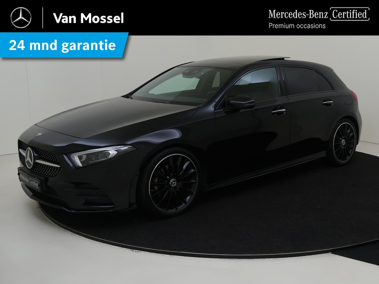 Mercedes-Benz A-klasse - 180 Premium Plus /Panoramadak /Memory /Night pakket /19 Inch /Leder - AutoWereld.nl