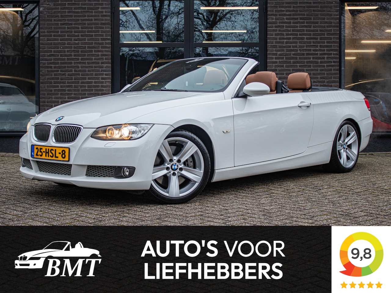 BMW 3-serie Cabrio - 335i E93 M Sport High Executive / NAP / Leer - AutoWereld.nl